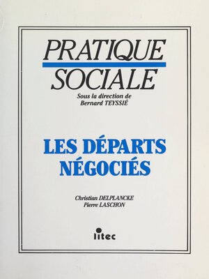 cover image of Les départs négociés